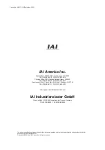 Preview for 106 page of IAI RCM-T Operating Manual