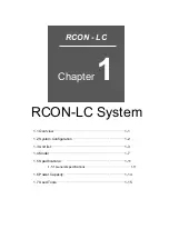 Предварительный просмотр 19 страницы IAI RCON-LC Instruction Manual