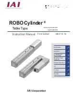 IAI ROBO Cylinder RCS4-TA4C Instruction Manual preview