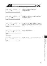 Preview for 205 page of IAI SEL Instruction Manual