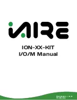 iAIRE ION KIT Series Manual preview