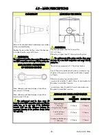 Предварительный просмотр 47 страницы IAME X30 125cc RL - TaG Assembly Instructions & User Manual