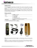 Preview for 4 page of iameco XV1-17" User Manual