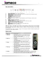 Preview for 9 page of iameco XV1-17" User Manual