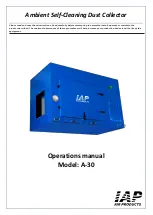 IAP A-30 Operation Manual preview