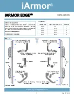 Предварительный просмотр 1 страницы iArmor EDGE IA-N095 Installation Instructions