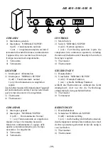 Preview for 25 page of Iarp AB 400 N Use And Maintenance