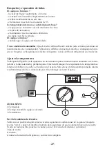 Предварительный просмотр 27 страницы Iarp BRAVO 130 Use And Maintenance