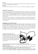 Предварительный просмотр 7 страницы Iarp CF - PLANET Use And Maintenance