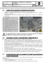 Preview for 9 page of Iarp COUNTER 21 User Instructions