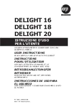 Iarp DELIGHT 16 User Instructions preview