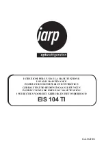 Предварительный просмотр 1 страницы Iarp EIS 104 TI Use And Maintenance