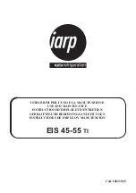 Предварительный просмотр 1 страницы Iarp EIS 45 TI Use And Maintenance