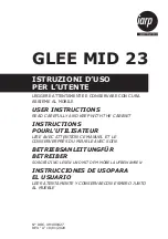 Iarp GLEE MID 23 User Instructions предпросмотр