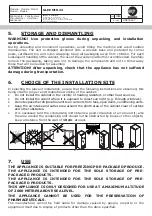 Preview for 20 page of Iarp GLEE MID 23 User Instructions