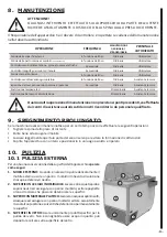 Preview for 13 page of Iarp Globo Retro 220 Use And Maintenance