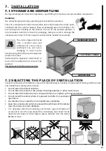 Preview for 23 page of Iarp Globo Retro 220 Use And Maintenance