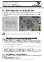 Preview for 10 page of Iarp VIC CREAMY User Instructions