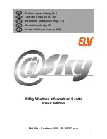 i@Sky WIC 100 Operating Manual preview
