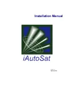 iAutoSat DT840 Installation Manual предпросмотр