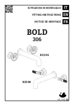 Preview for 1 page of IB RUBINETTI B1306 Fitting Instructions Manual