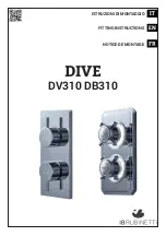 Preview for 1 page of IB RUBINETTI DIVE DB310 Fitting Instructions Manual