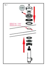 Preview for 5 page of IB RUBINETTI MARMO MR 390 Fitting Instructions Manual