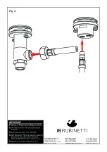 Preview for 8 page of IB RUBINETTI MARMO MR 390 Fitting Instructions Manual