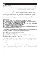 Preview for 3 page of IB RUBINETTI MONAMOUR 525 Fitting Instructions Manual