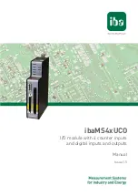 Предварительный просмотр 1 страницы IBA ibaMS4xUCO Manual