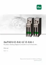 Предварительный просмотр 1 страницы IBA ibaPADU-D-8AI-I Manual