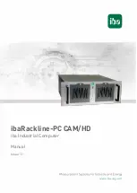 IBA ibaRackline-PC CAM Manual preview