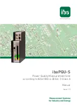 Предварительный просмотр 1 страницы IBA PQU-S Manual