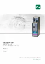 IBA PROFIBUS ibaBM-DP Manual preview