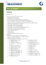 Preview for 9 page of IBAIONDO CRB AUTOMAT Touch Screen Manual