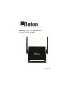 Предварительный просмотр 1 страницы iBall Baton DWA-N150U Series Manual