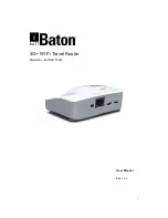 Предварительный просмотр 1 страницы iBall Baton iB-W3GT150N User Manual