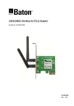 iBall Baton iB-WPA300N Quick Installation Manual предпросмотр