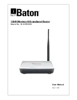 iBall Baton iB-WRB150N User Manual предпросмотр