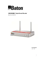 Предварительный просмотр 1 страницы iBall Baton iB-WRT300N User Manual