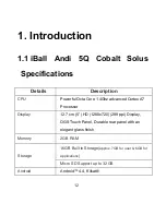 Preview for 12 page of iBall Andi 4 IPS Tiger User Manual