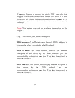 Preview for 61 page of iBall Andi 4 IPS Tiger User Manual