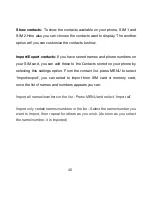 Preview for 45 page of iBall Andi HD6 User Manual