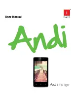 iBall Andi4 IPS Tiger User Manual preview