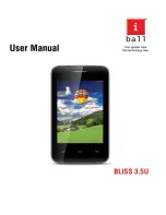 Preview for 1 page of iBall Bliss 3.5U User Manual