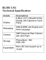 Preview for 10 page of iBall Bliss 3.5U User Manual