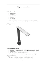 Preview for 3 page of iBall ClickScan A305 User Manual