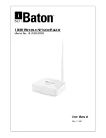 Preview for 1 page of iBall iB-WRH150N User Manual