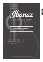 Предварительный просмотр 1 страницы Ibanez AEQ-2U Information