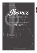 Предварительный просмотр 1 страницы Ibanez AEQ-TTS Information Manual